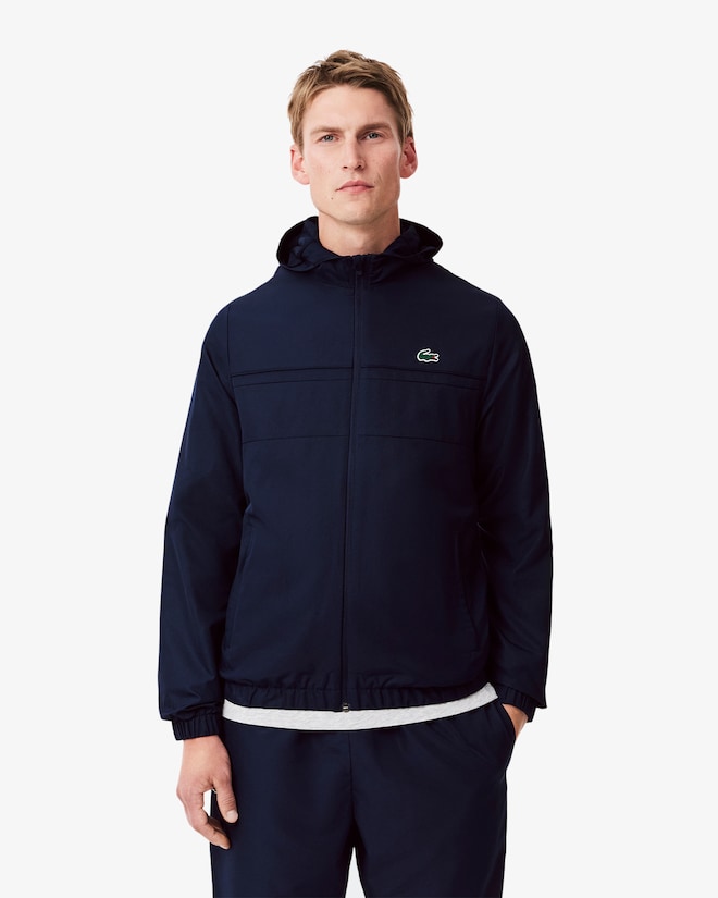 Casaco azul escuro Desportivo repelente à água