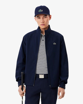 Corta-vento de golfe elástico repelente à água