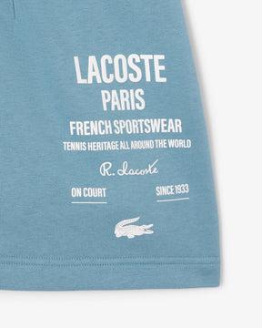 Shorts de pelúcia plissados