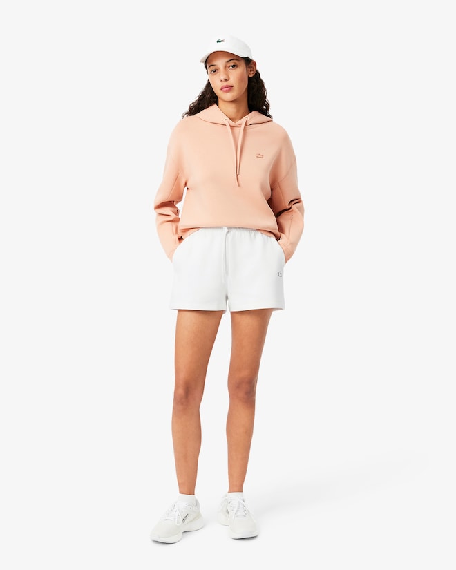 Shorts de malha de algodão