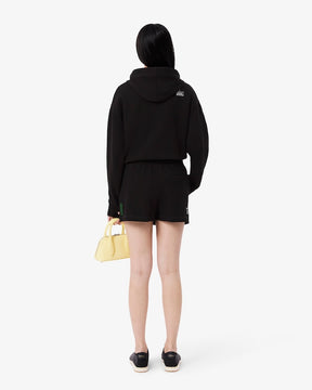 Shorts de malha de algodão