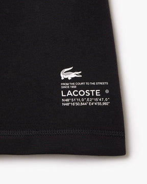 Shorts de malha de algodão