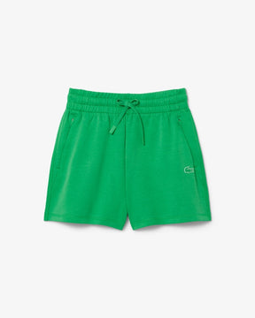 Shorts de malha de algodão