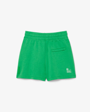 Shorts de malha de algodão