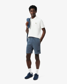 Shorts de lã de algodão lavado