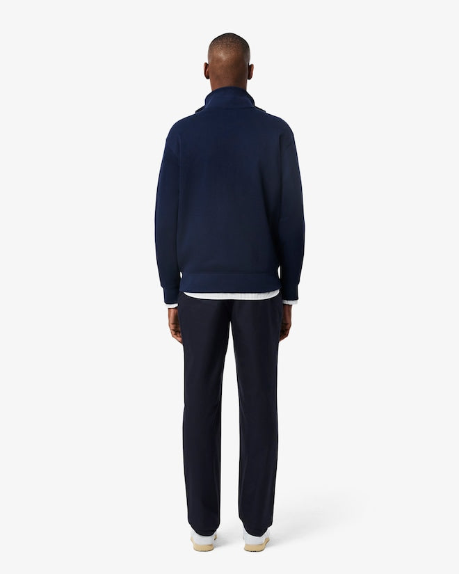 Calças chino de algodão de corte regular