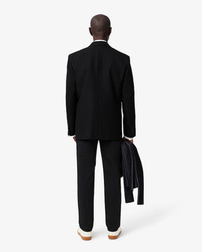 Calça chino de algodão elástico slim