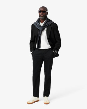 Calça chino de algodão elástico slim