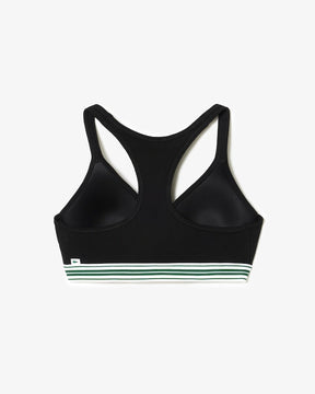 Bralette com enchimento de algodão elástico