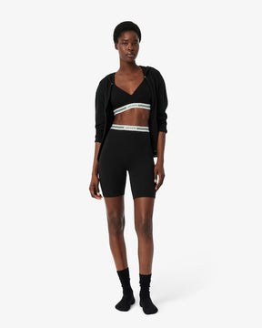 Bralette com enchimento de algodão elástico