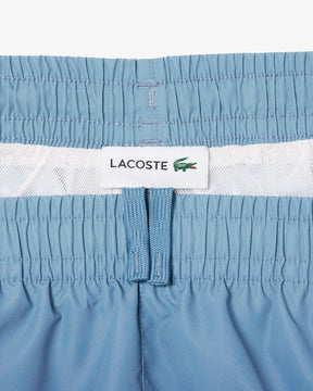 Shorts de banho com estampa degradê