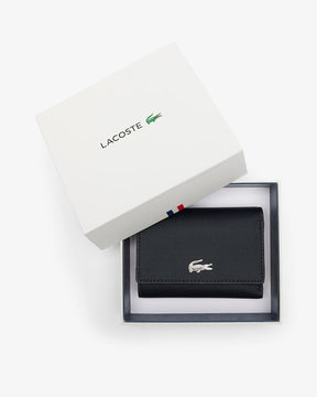 Carteira Anna com aba e fecho de pressão