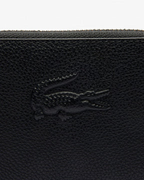 Carteira de couro granulado City Court