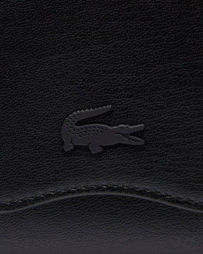 Carteira de couro com zíper Lora