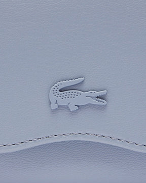 Carteira de couro com zíper Lora