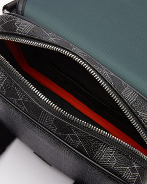 Bolsa mensageiro com aba e clipe The Blend