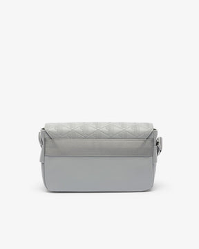 Bolsa de couro com aba Nomogramme