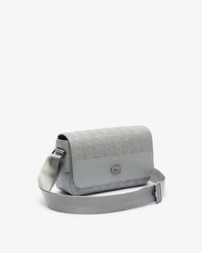 Bolsa de couro com aba Nomogramme