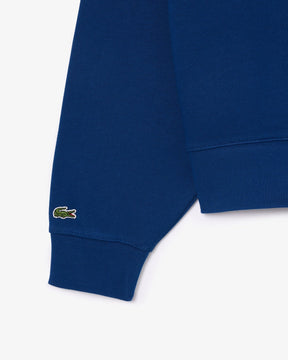 Moletom com capuz de lã com logotipo