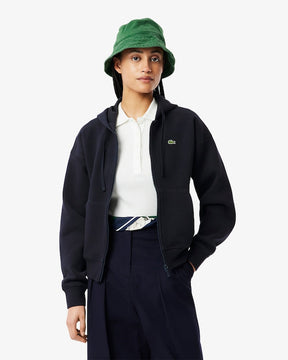 Moletom piqué com zíper