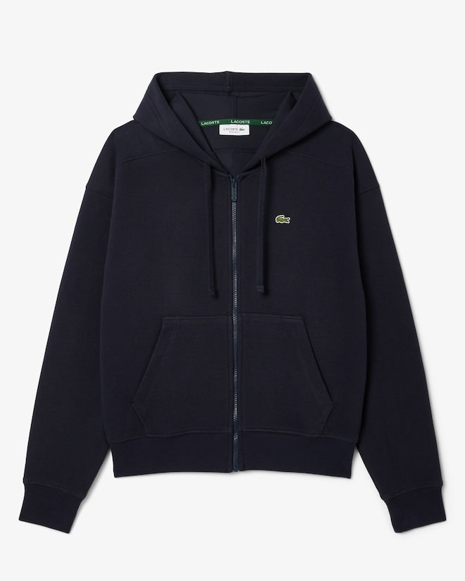 Moletom piqué com zíper