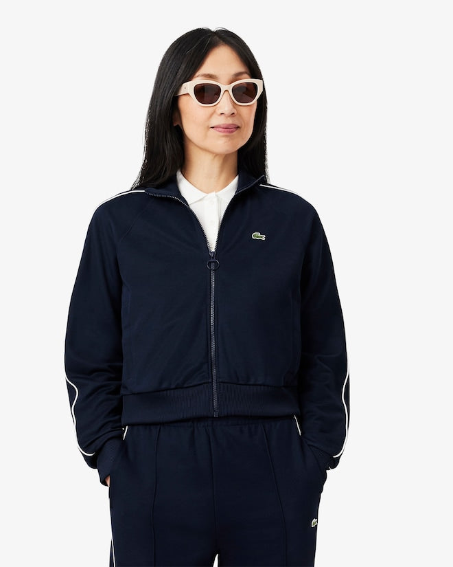 Moletom piqué Paris Interlock com zíper