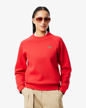 Moletom piqué com gola redonda