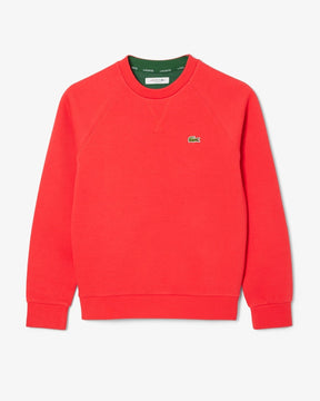 Moletom piqué com gola redonda