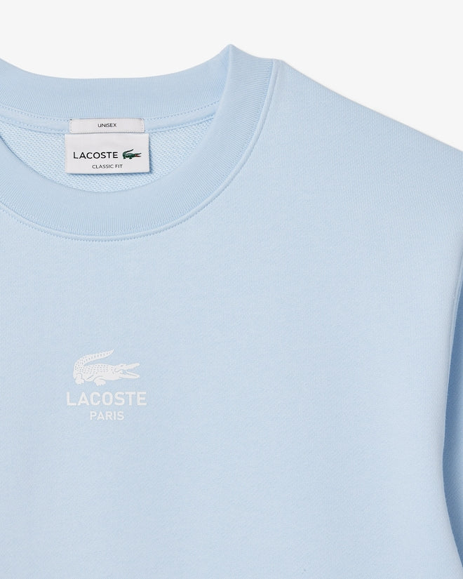 Sudadera de felpa estampada