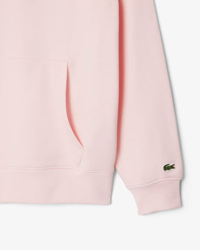 Sweet rosa claro com capuz estampado