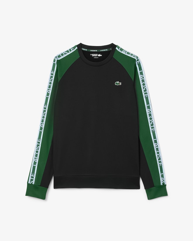 Casaco desportivo listrado com logo