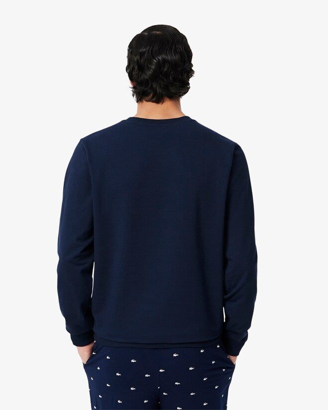 Sweet azul escuro com capuz de lã para uso ao ar livre