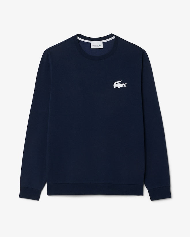 Sweet azul escuro com capuz de lã para uso ao ar livre