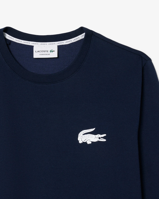 Sweet azul escuro com capuz de lã para uso ao ar livre