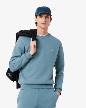 Sweet de gola redonda de pelúcia