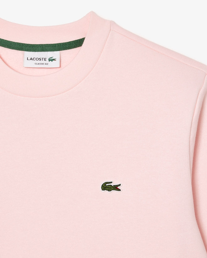 Sweet de gola redonda de pelúcia