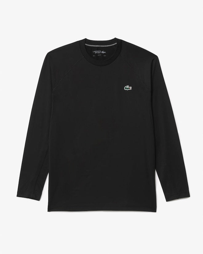 T-shirt manga longa desportiva elástica slim fit