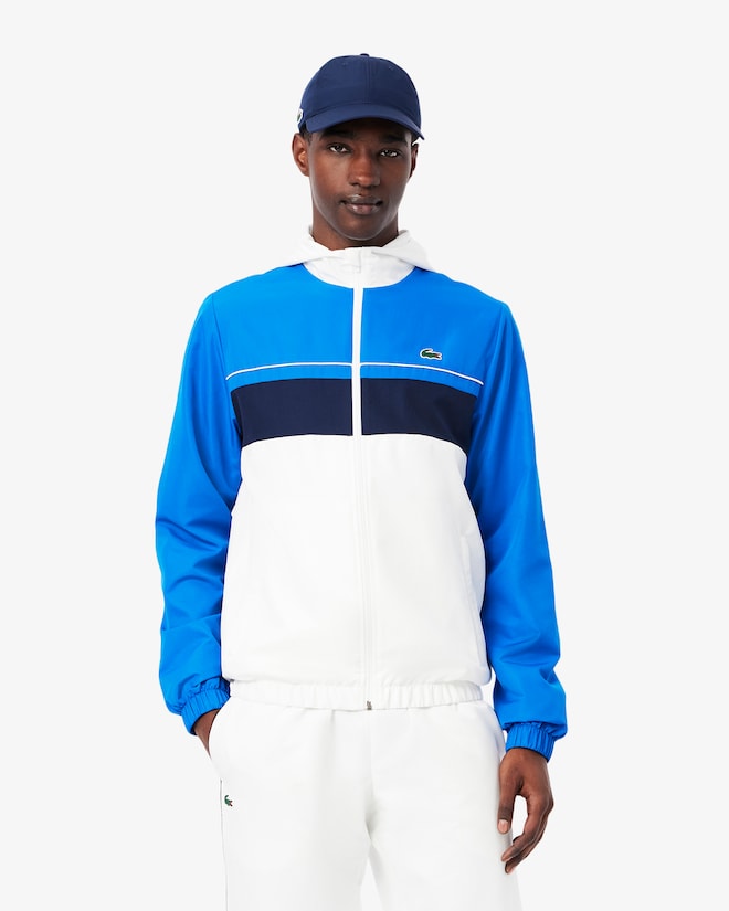 Conjunto azul com logo