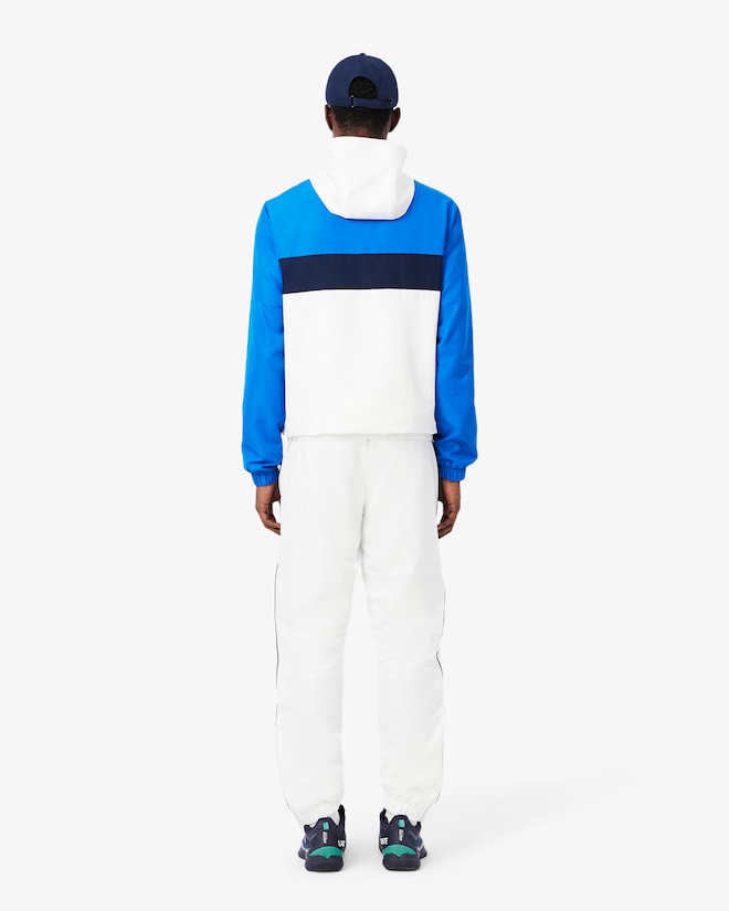 Conjunto azul com logo