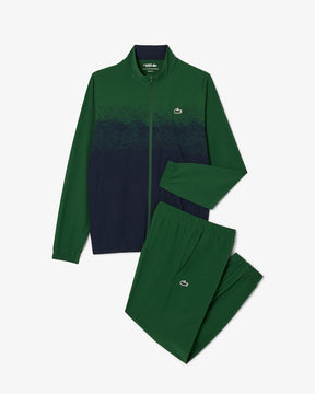 Conjunto verde degrade com logo