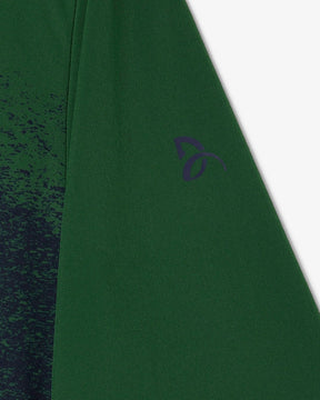 Conjunto verde degrade com logo