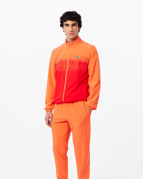 Conjunto laranja com logo