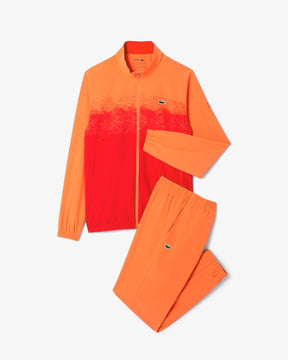 Conjunto laranja com logo