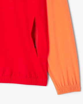 Conjunto laranja com logo