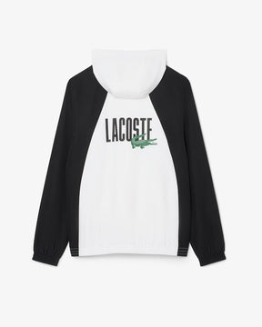 Conjunto rosa e branco com logo