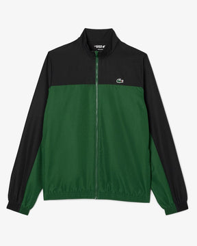 Conjunto verde e preto com logo