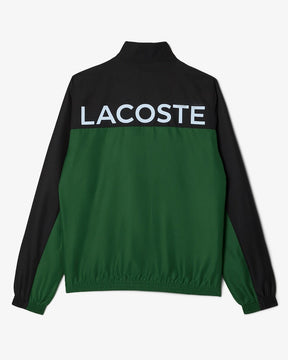 Conjunto verde e preto com logo