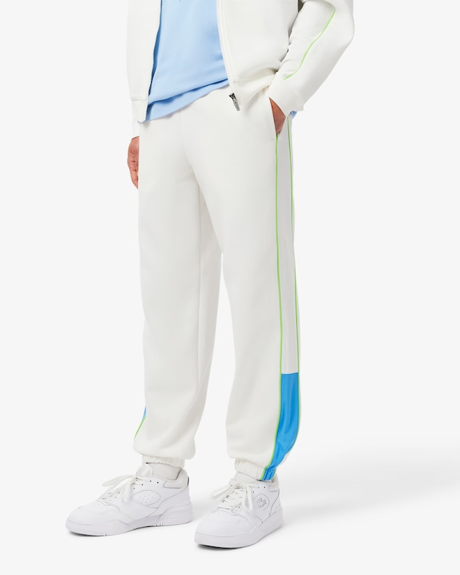 Calça piqué com logo