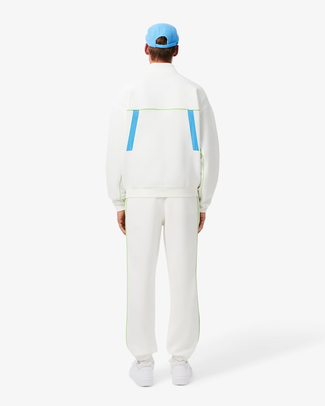 Calça piqué com logo