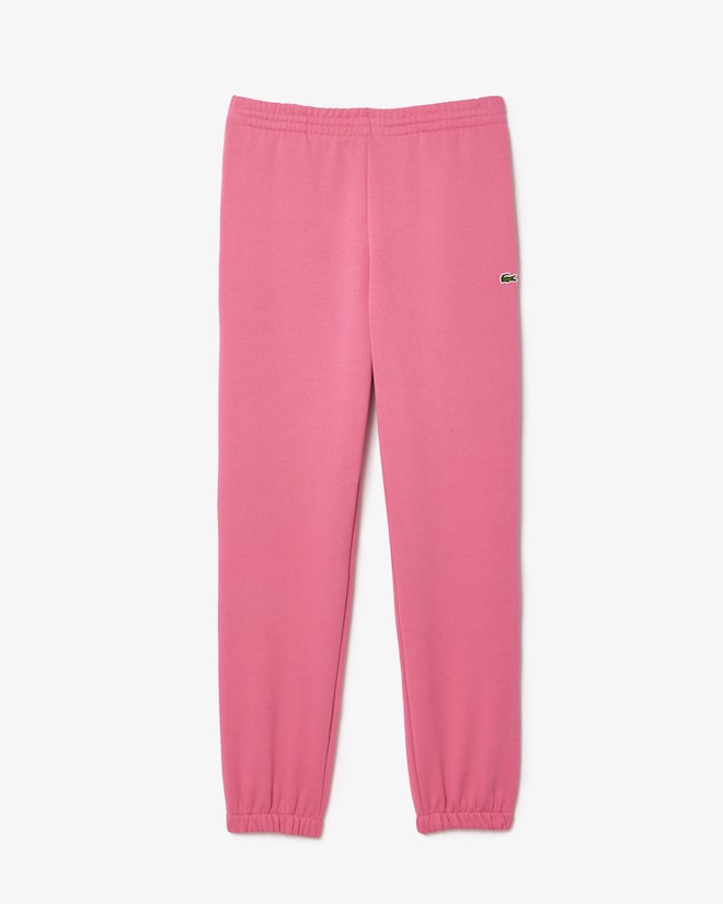 Calça rosa de ajuste regular com logo